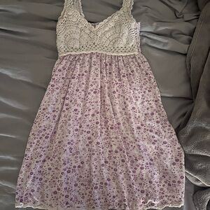 purple dress size smalll